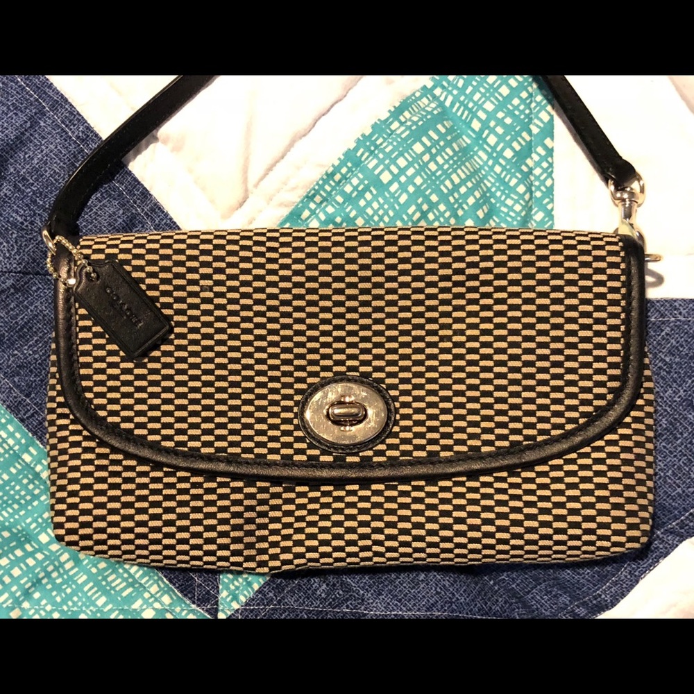 Coach Wristlet/Evening Bag